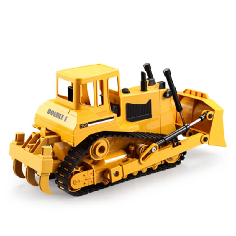 New large size excavator High Simulation 2.4G Remote Control Truck With Triangle crawler bulldozer Truck Vehicle  sound lights 3