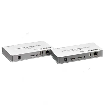 

HDMI KVM Extender 120M UHD4K / 200M 1080P Ethernet LAN CAT5E/6 RJ45 Network Cable with IR Sensor for computer laptop PC