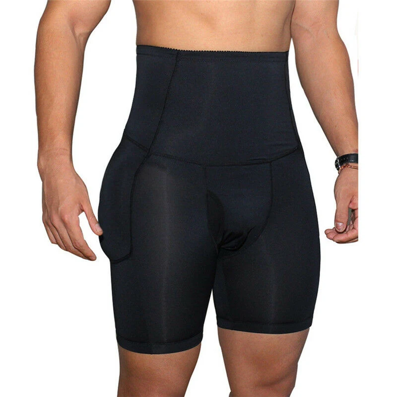 

Men's padded Butt Lifter Control Panties Waist Trainer Corsets Slimming Shaper Pads Enhancement Underwear men Butt Lift Shaper