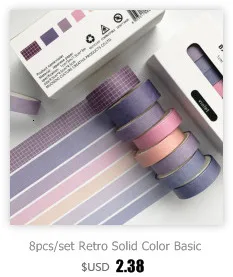 Cute Transparent Mini Loose-leaf Notebook Creative Portable Pocket Hand Book 3 Ring Binder Kawaii School Supplies Stationery