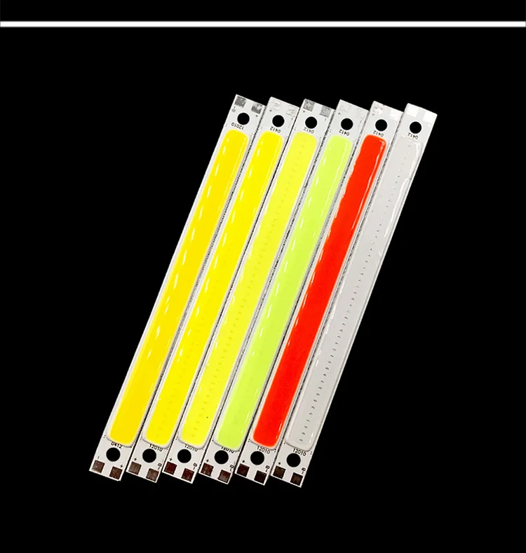 12V COB Strip Light Bulb 1000LM Blue Green Red White Color LED for Car Lighting Drone Signal Lights DIY Decor Lamps 120x10mm 15 H0be84ae860c84d4d8e3a67d0b454095bi 12V COB Strip Light Bulb 1000LM Blue Green Red White Color LED for Car Lighting Drone Signal Lights DIY Decor Lamps 120x10mm