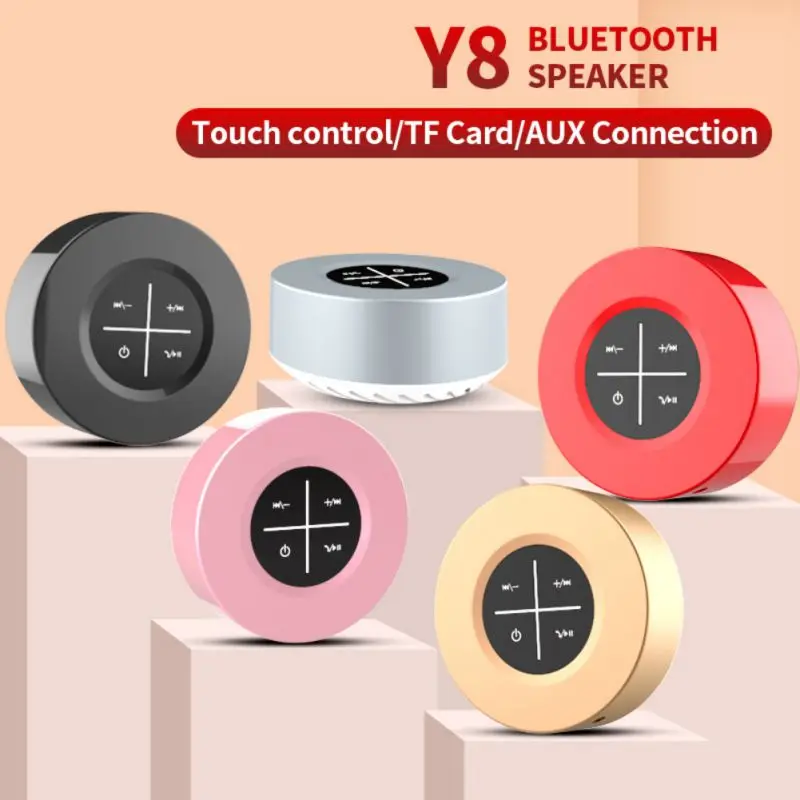 Компактные беспроводные Переносные Bluetooth Динамик Беспроводной сабвуфера громкой связи громкоговоритель с микрофоном