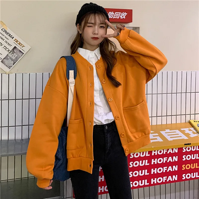 Весна, Осень, Зима, Женское пальто, кардиган на пуговицах, хлопковые куртки, для офиса, леди, колледжа, свободные карманы, для отдыха, верхняя одежда, ветровка