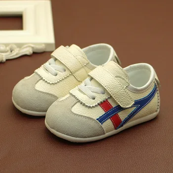 

Newborn Baby Boys Girls First Walkers Shoes Spring Autumn Classic Sports SneakersInfant Toddler Soft Sole Anti-slip Baby Shoes