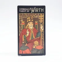 

New Symbolic Tarot of Wirth Party Tarot Deck Supplies Board Game Party Playing Cards 78pcs Tarot Cards