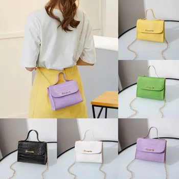 

bolsa pequena feminina de ombro Fashion Women Stone Pattern Leisure Crossbody Bag Hasp Bag Shoulder Bag Hand Bag