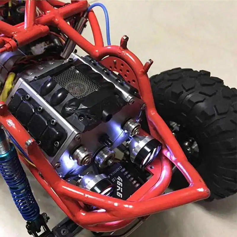 Металлический 1/10 RC альпинистский в разобранном виде комплект RC автомобилей рама детали гусеничного трактора