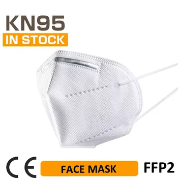 

150 piezas máscara facial FFP2 máscara facial KN95 máscara de filtro antipolvo máscara de boca mascarillas mascherine tapaboca