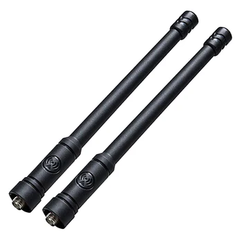 

2x VHF/UHF (144/430Mhz) Dual Band SMA-Female Antenna For Baofeng Uv-5r Uv-82