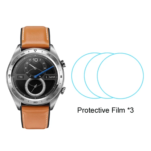 Silver add film Huawei Honor Watch Magic Smart Watch gps 5ATM водонепроницаемый трекер сердечного ритма трекер сна рабочий 7 дней напоминание о сообщениях - Цвет: Silver add film