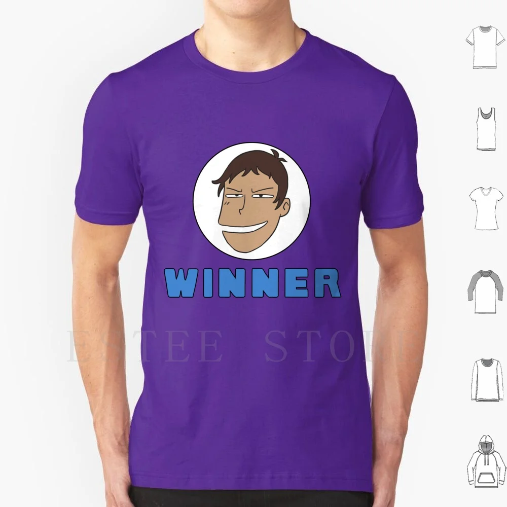 Lance Winner T Shirt Cotton Men Diy Print Voltron Legendary Lance Blue Paladin Lion Klance Winner