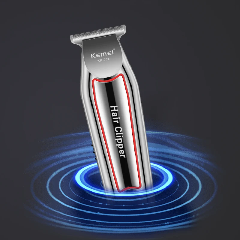 Электрический триммер для волос Kemei 032 перезаряжаемый беспроводной мужчин бороды