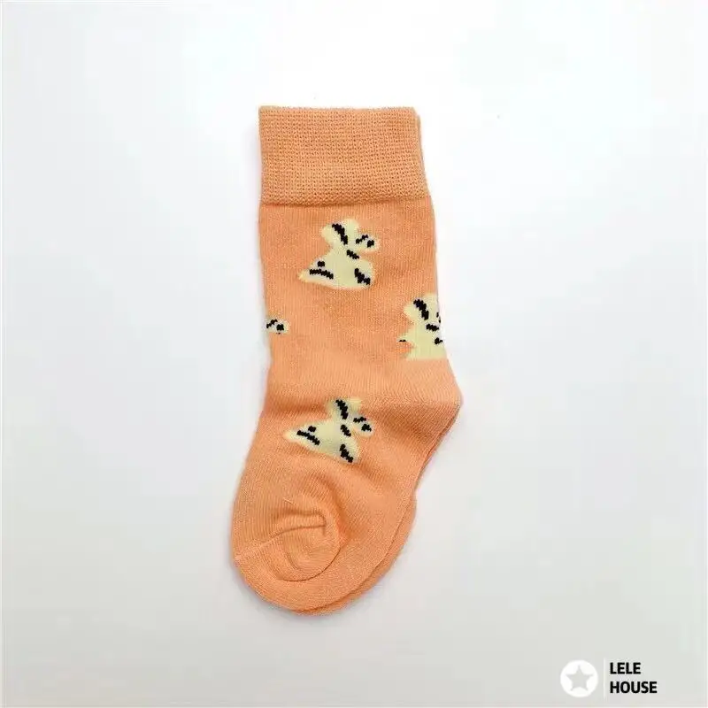 Носки для маленьких девочек; коллекция года; сезон осень-зима; детские спортивные носки в полоску с надписью; детские носки из чесаного хлопка; чулки для мальчиков