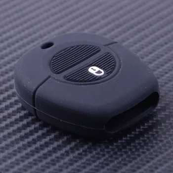 

DWCX 1 Button Silicone Remote Key Fob Cover Holder Housing Case Shell fit for Nissan X-Trail Terrano Micra Patrol Almera Navara