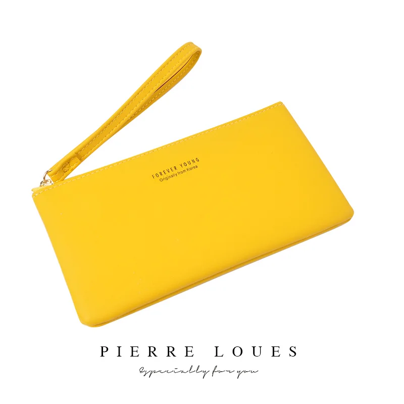Wristband Women Long Wallet Female Wallets Clutch Lady Purse Zipper Phone Pocket Card Holder Ladies Money Bag Carteras | Багаж и сумки