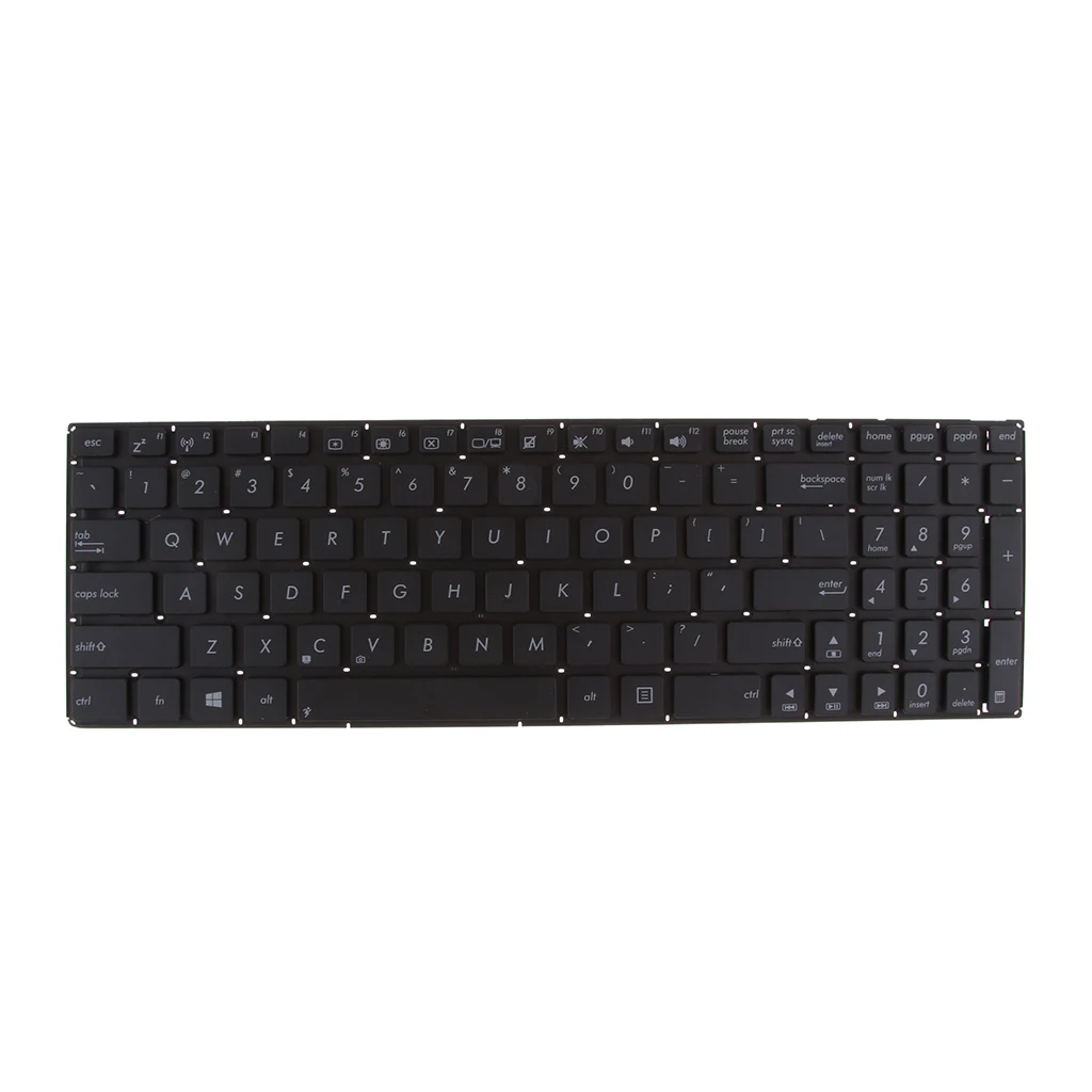 

US Layout Laptop Replacement Keyboard for Asus X555 X555L X555Y A555L Laptops Keyboard with NumpadEnter Brand New