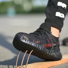 Женская обувь; дышащая защитная обувь; женские ботинки; непромокаемые, ПРОКАЛЫВАЮЩИЕ, с изоляцией 6 кВ; zapatillas hombre; уличные рабочие кроссовки