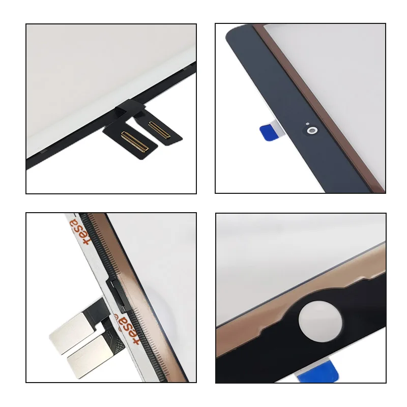 Tela de Toque para Ipad Vidro com Botão Painel Digitador Vidro Display Lcd Exterior Substituição Sensor Casa 7 2021 A2197 A2200 A2198 - Imagem 5