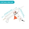 Chanseon 150W EU/US Hot Melt Glue Gun Smart Adjustable Temperature  Copper Nozzle Heater Muzzle Diameter 11mm Craft  Repair Tool 5