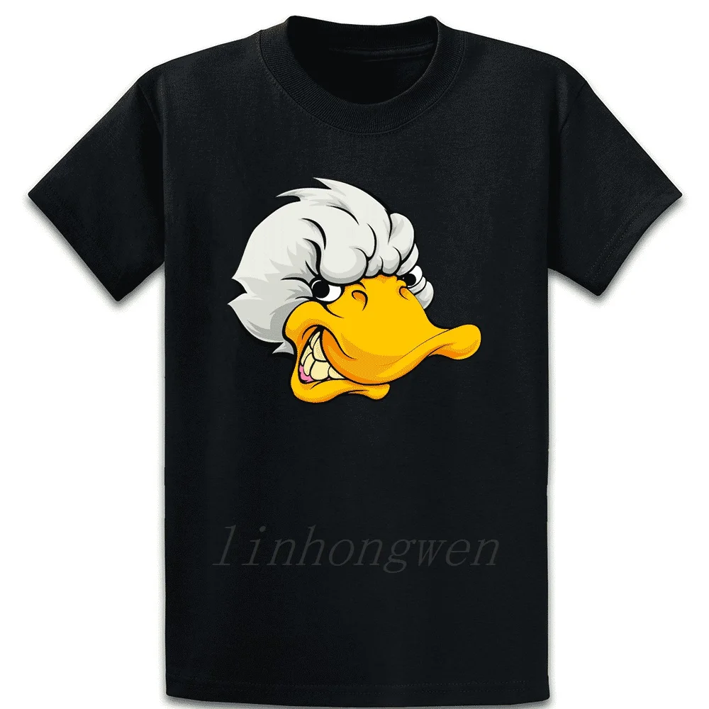 Streetwear Duck Head Animal Wildlife Vector T Shirt New Style Spring Autumn Cotton Outfit Round Neck Customize Family |