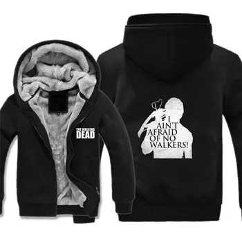 

The Walking Dead Jackets cosplay Print Streetwear Thicken Coat Fleece Brand Clothing Tracksuits Hoodies