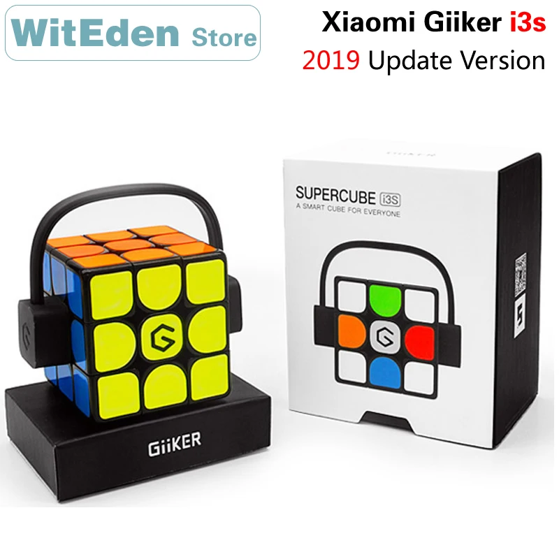 

Xiaomi Giiker i3s 2019 Update Version Super Smart 3x3x3 Magic Cube 3x3 Magnetic AI Bluetooth APP Intelligent Speed Cube Puzzle