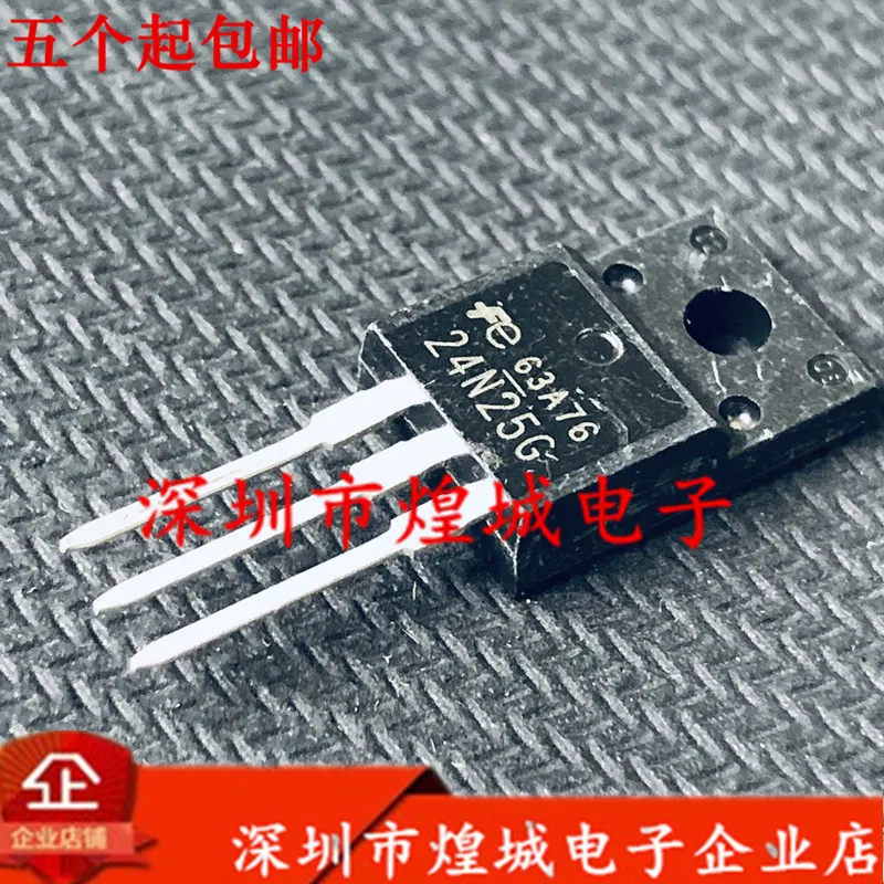 

5PCS/Lot 24N25G FMV24N25G TO-220F 250V 24A 5