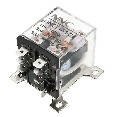 Бесплатная доставка Φ 2Z DC 12V 24V AC220V 30A DPDT электромагнитное реле общего назначения 8