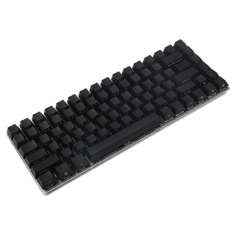 YMDK OEM Profile Thick PBT 84 Side printed Keycap Key caps For MX