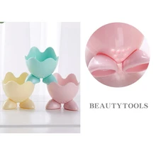 Спонж для нанесения макияжа яйцо пуховка кронштейн сушильный шкаф Органайзер держатель полки красоты яичная основа Макияж инструмент