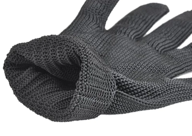 Static Resistance Glove Stainless Steel Wire Safety Work Anti-Slash Cut Proof FC personal Cut resistant work gloves