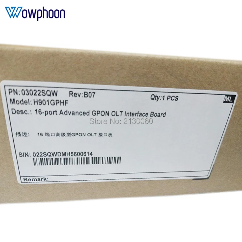 Huawei 16 Ports GPON Board GPHF Board With 16 Pcs