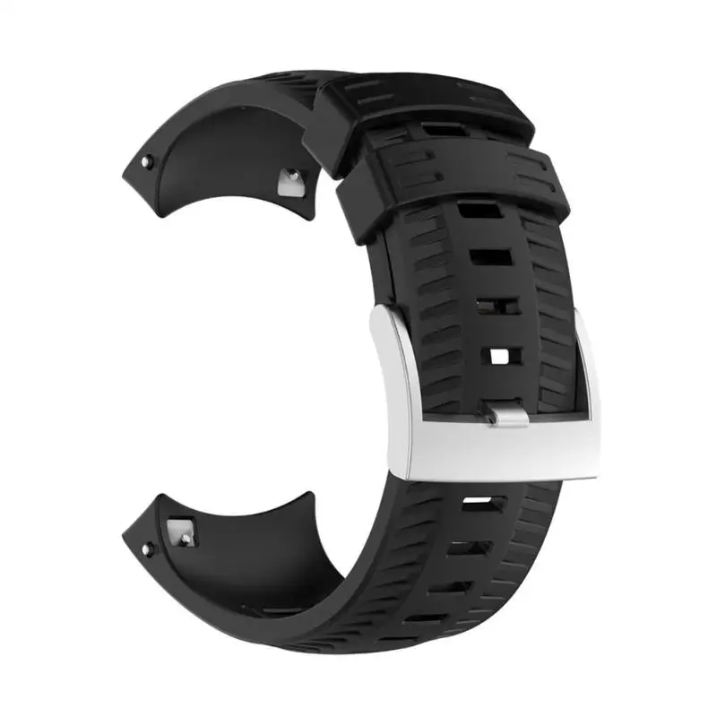 Спортивный силиконовый сменный Браслет с ремешком для умных часов SUUNTO 9/