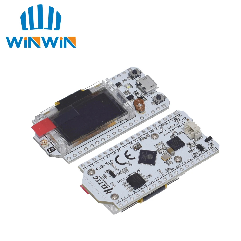 10 шт. SX1276 SX1278 ESP32 LoRa 868 МГц/915 МГц/433 МГц 0 96 дюйма синий OLED дисплей Bluetooth WIFI комплект 32