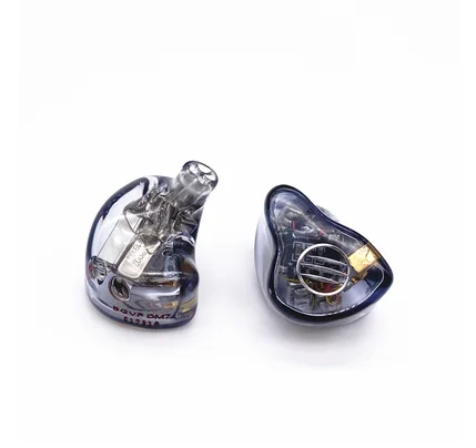 Black BGVP DM7 6 BA в ухо Мониторы HIFI наушники новые настроить IEM Ноулз sonion драйверы с подарком гарнитура с двумя кабелями - Цвет: Black