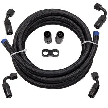 

3M 6AN 3/8 Braided Oil/Gas/Fuel Hose Line End Fitting Hose Separator Clamps Kit