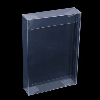

10PCS For Game Boy GB GBA GBC Box Clear Plastic Box Protectors Sleeve Video Game Boxed