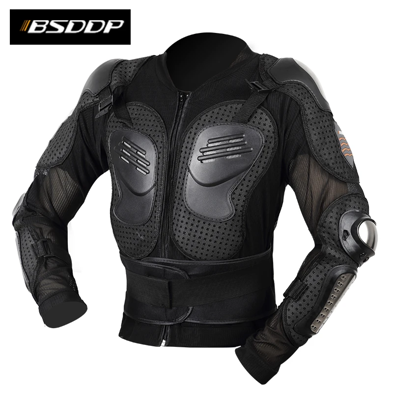 Мотоциклетная Броня Защита для мотокросса одежда протектор Мотоциклетная Куртка Броня Защитное снаряжение для Yamaha kawasaki Honda KTM - Цвет: Черный