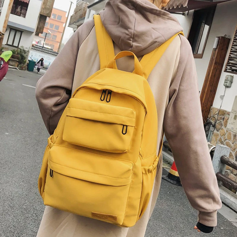 

CESHA Pretty Style Waterproof Nylon School Backpack Fashion Multi Pocket Schoolbag High Quality Waterproof Nylon Book School Bag