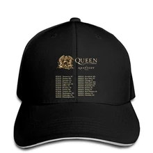 Queen+ Adam lamber TOUR черная бейсболка snapback Кепка остроконечная