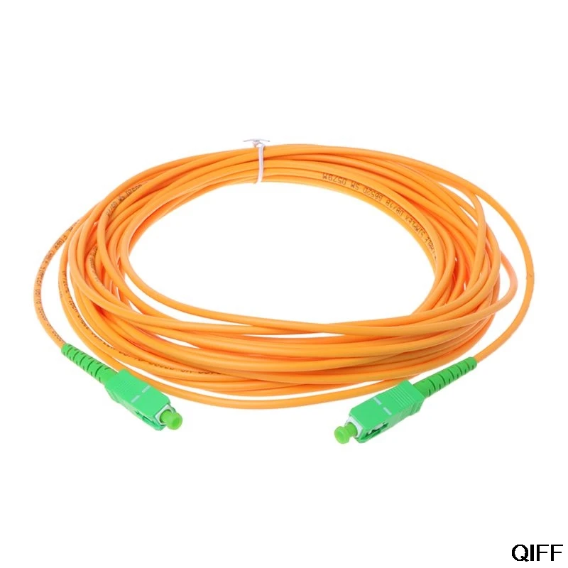 1AA300656-10 Прямая поставка и SC/APC-SC/APC-SM 3 мм волоконно-оптический соединительный кабель одномодовый удлинитель патч-корд 5 августа - Цвет: 1AA300656-10