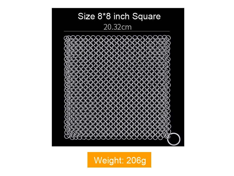 Chainmail scrubber detail 2