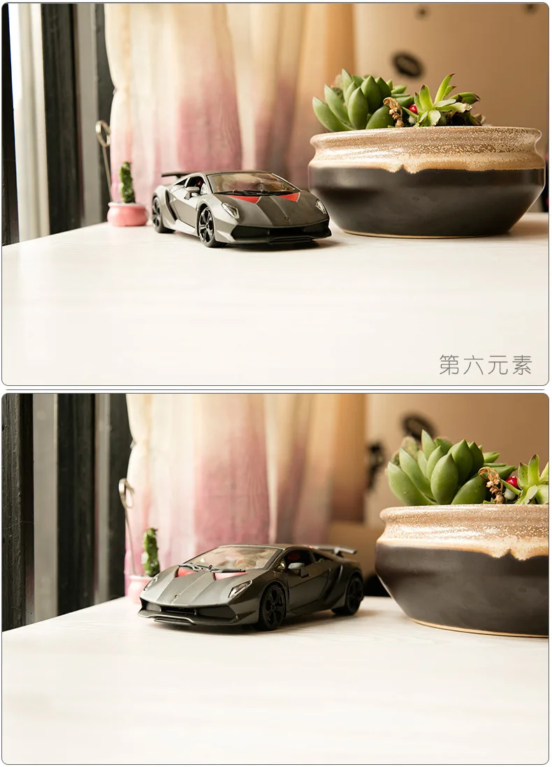 Bimeigao 1: 24 Lamborghini Lp700 Reventon Lp750 модель спортивного автомобиля модели брелок для автомобильных ключей, модель