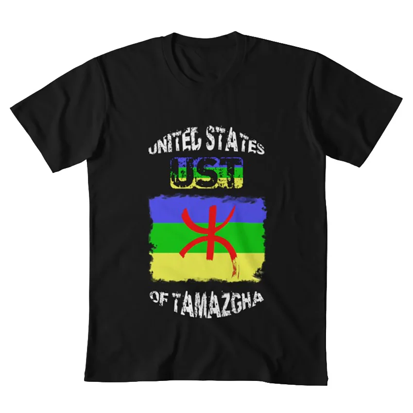 Футболка с флагом Amazigh tamazgha imazighen tamazight tifinagh berber Северная Африка флаг кабильной
