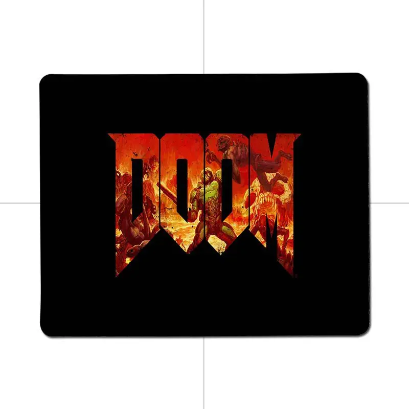 Нескользящая офисная мышь Doom HZ Stalker резиновый коврик для мыши игровой Dota Player