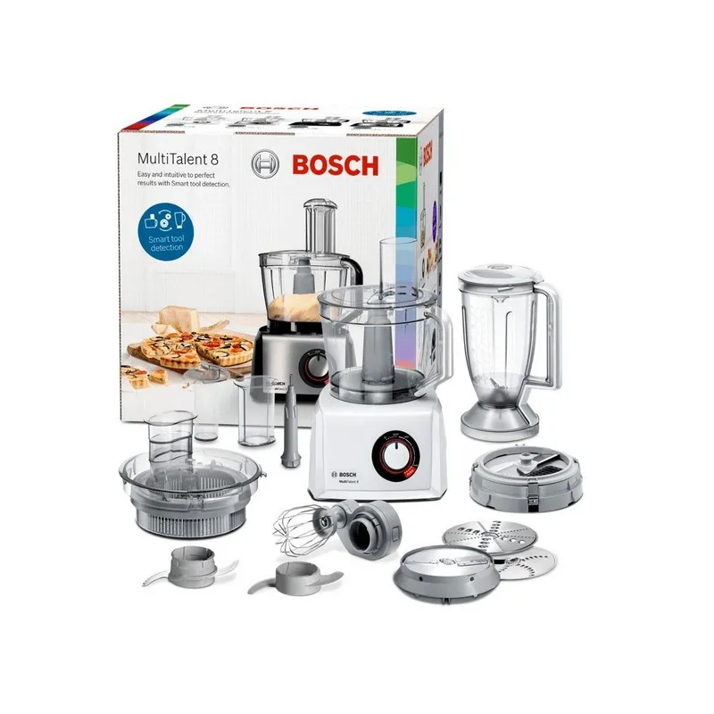 Компактный кухонный комбайн Мощность 1250 Вт Цвет корпуса: белый Bosch MC812W872|Кухонные