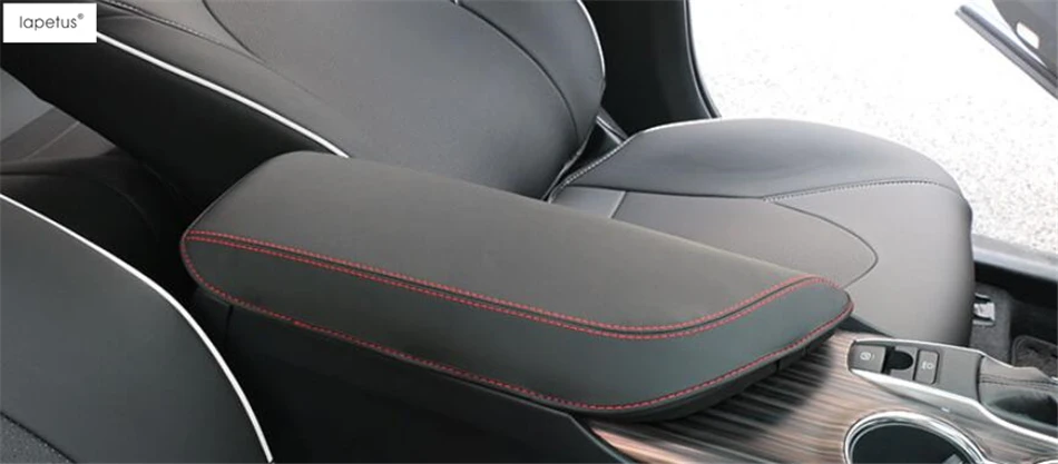 Аксессуары Lapetus подходят для Toyota Camry- черная центральная консоль сиденье подлокотник коробка защитная накладка литьевая крышка комплект отделка