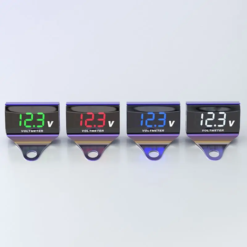 

8V-150V LED Digital Display Voltmeter Car Motorcycle Voltage Volt Gauge Panel Meter With Bracket
