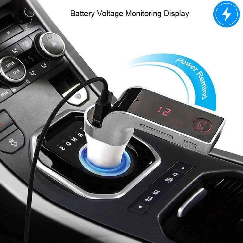 Автомобильный Bluetooth fm-передатчик, автомобильное зарядное устройство версии 2,1+ EDR MP3 WMA 5 V, Bluetooth fm-передатчик, автомобильное зарядное устройство