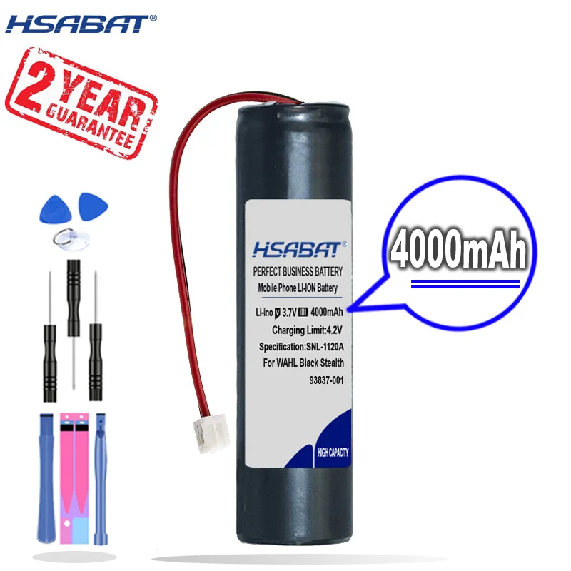 Новое поступление [HSABAT] Аккумулятор для WAHL Black Stealth хром беспроводной волшебный